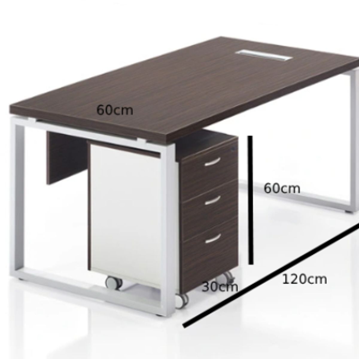 NACION MUEBLES - Escritorio Moderno Dana con Cajonera