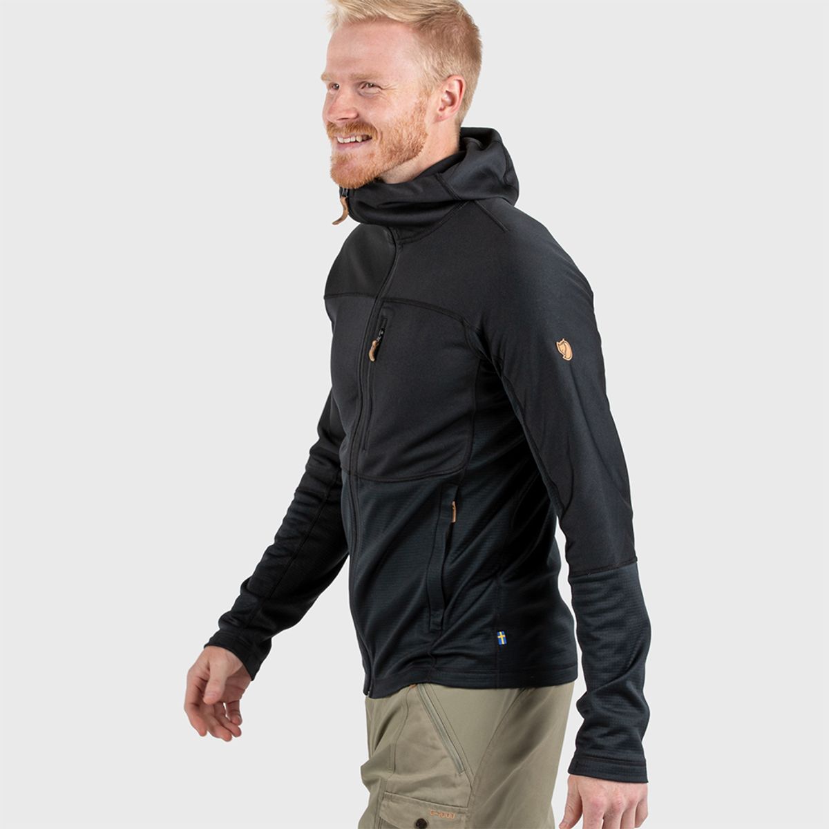 FJALLRAVEN - Casaca Fjallraven Abisko Trail Fleece M Black Hombre