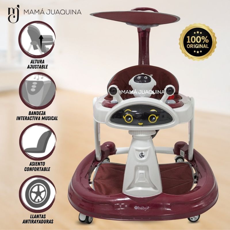 EBABY - Andador Musical «BEEP BOOP» Edición Limitada Red