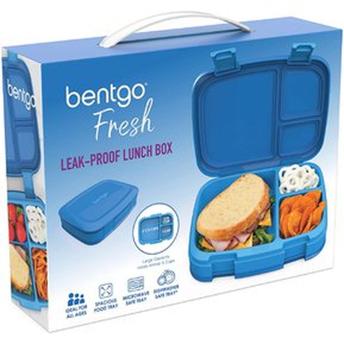 BENTGO - Lonchera Bentgo Fresh Lunch Box Adultos - Celeste