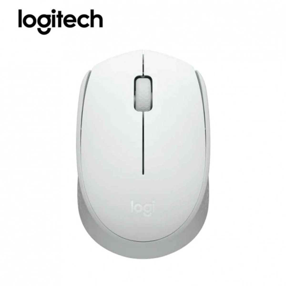 LOGITECH - Mouse Logitech M170 Blanco Inalámbrico