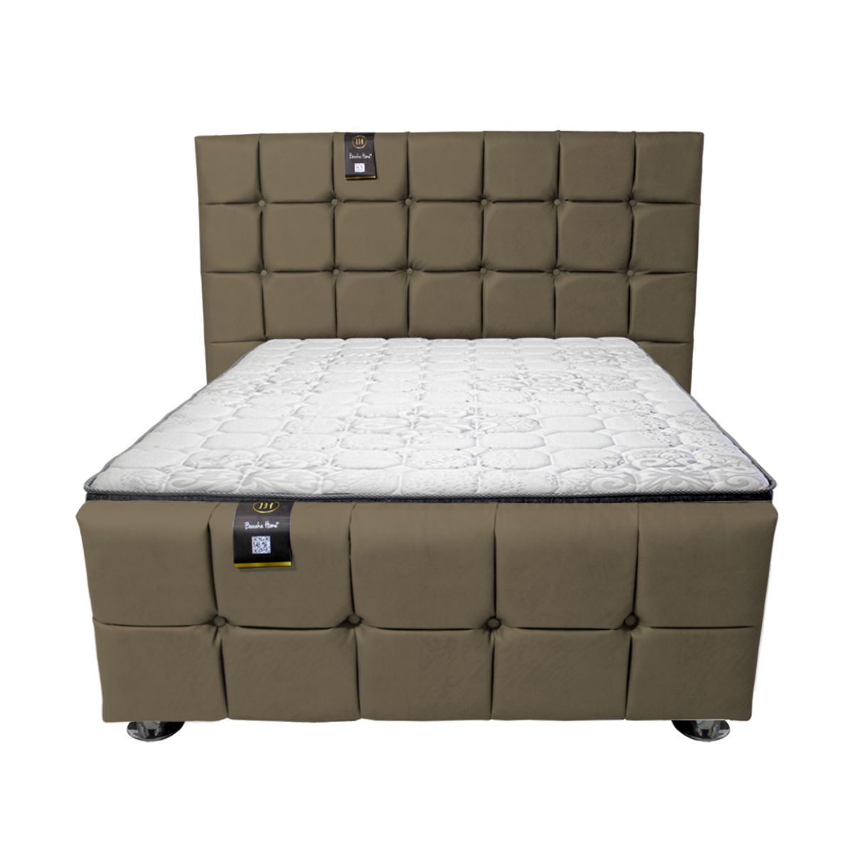 BARAKA HOME - Dormitorio Piecera Dallas Pocket Vip 2 Plz - Pranna Cobre