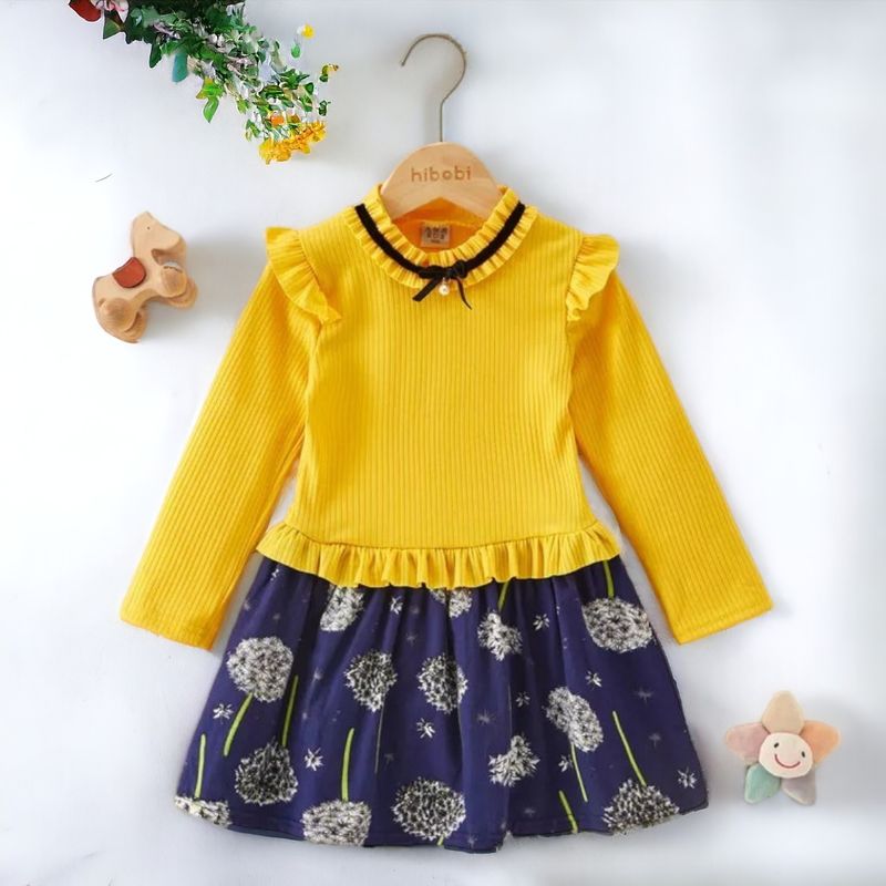 GENERICO - VESTIDO PARA NIÑA - MODELO DIENTE DE LEON