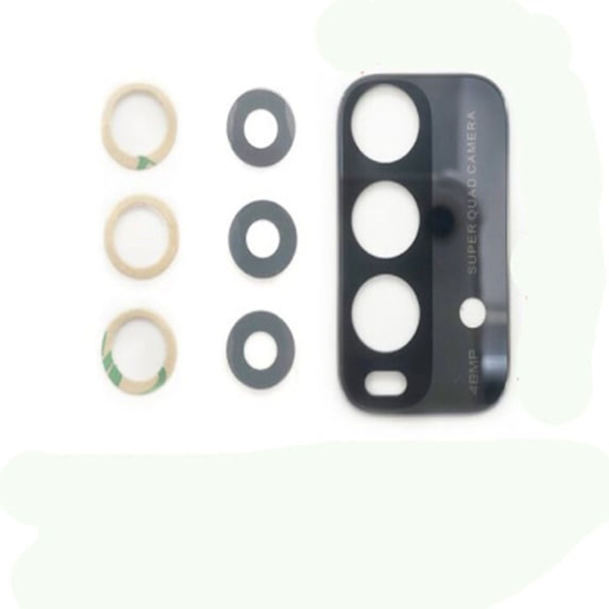 GENERICO - Repuesto lente Vidrio de cámara XIAOMI redmi 9T