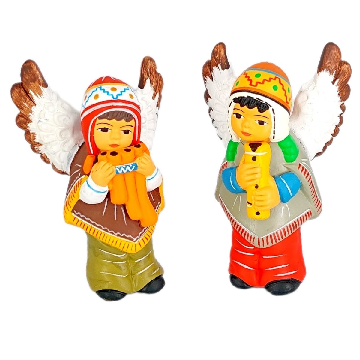 GENERICO - Angelitos músicos Artesanía Peruana