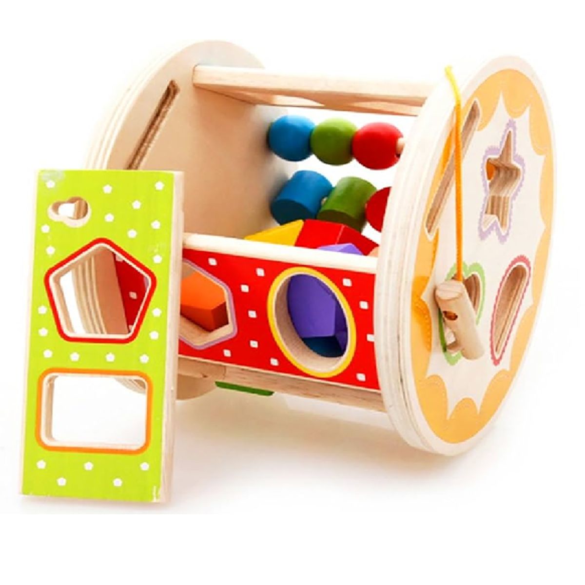 GENERICO - Juguete Montessori Cilindro multiencaje