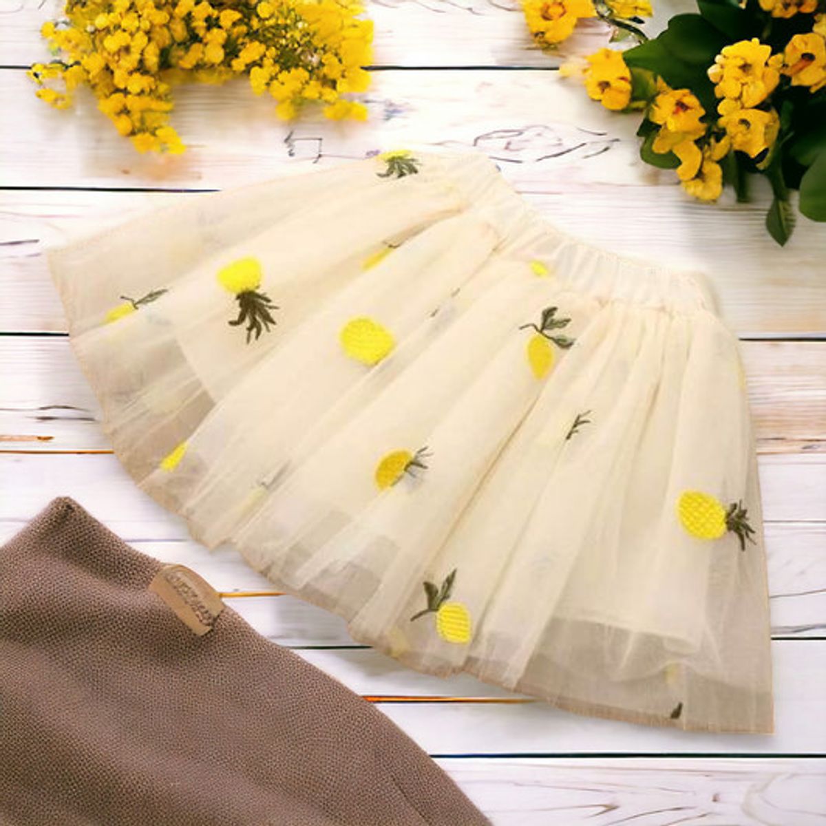 GENERICO - VESTIDO PARA NIÑA  PIÑITA - TUTU + POLO