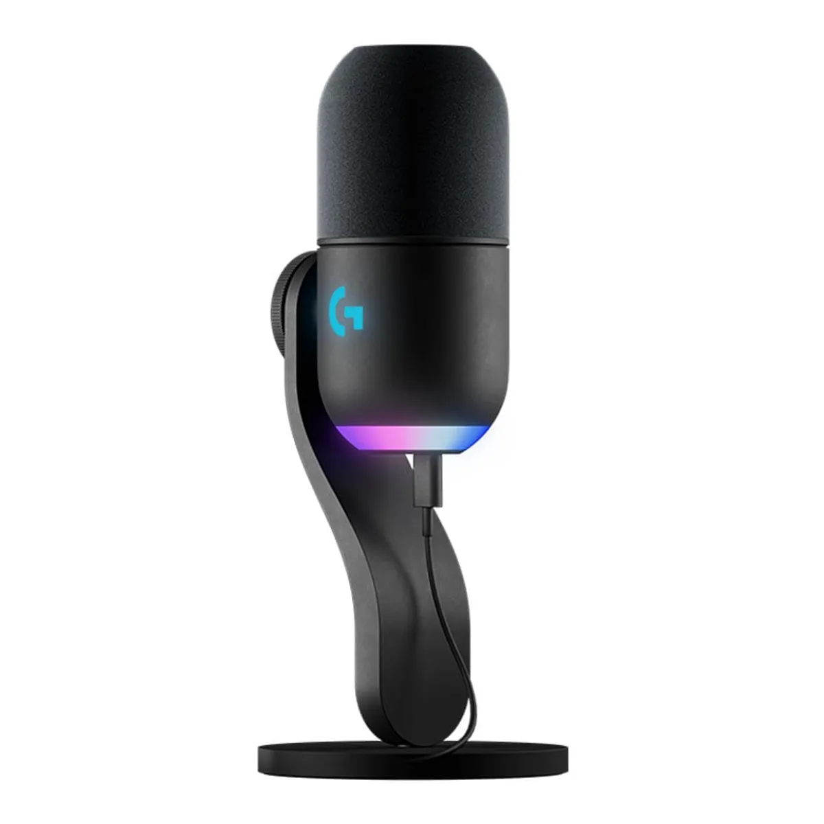 LOGITECH - Micrófono Logitech Yeti GX RGB dinámico para gaming con LIGHTSYNC