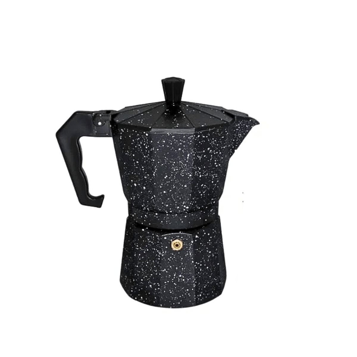 GENERICO - Cafetera Moka granito black 6 tz