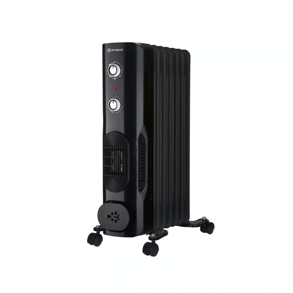 IMACO - Termoradiador Imaco OFR7NK 7 celdas alcance 20mts - Negro