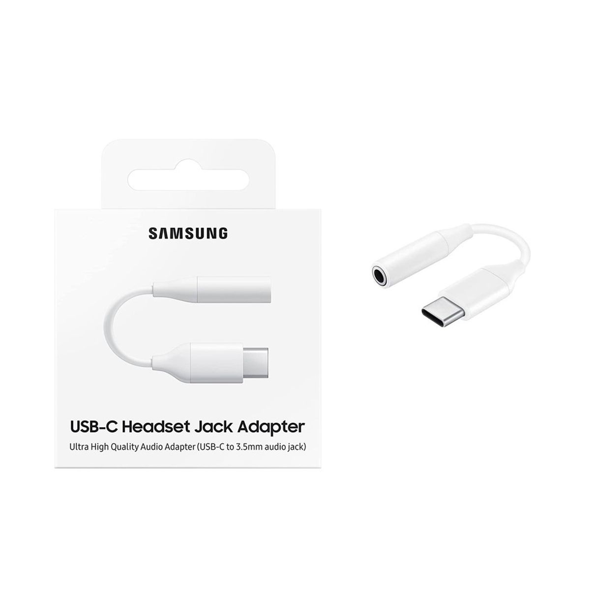 SAMSUNG - Adaptador Samsung Tipo C a Jack  Audio Original