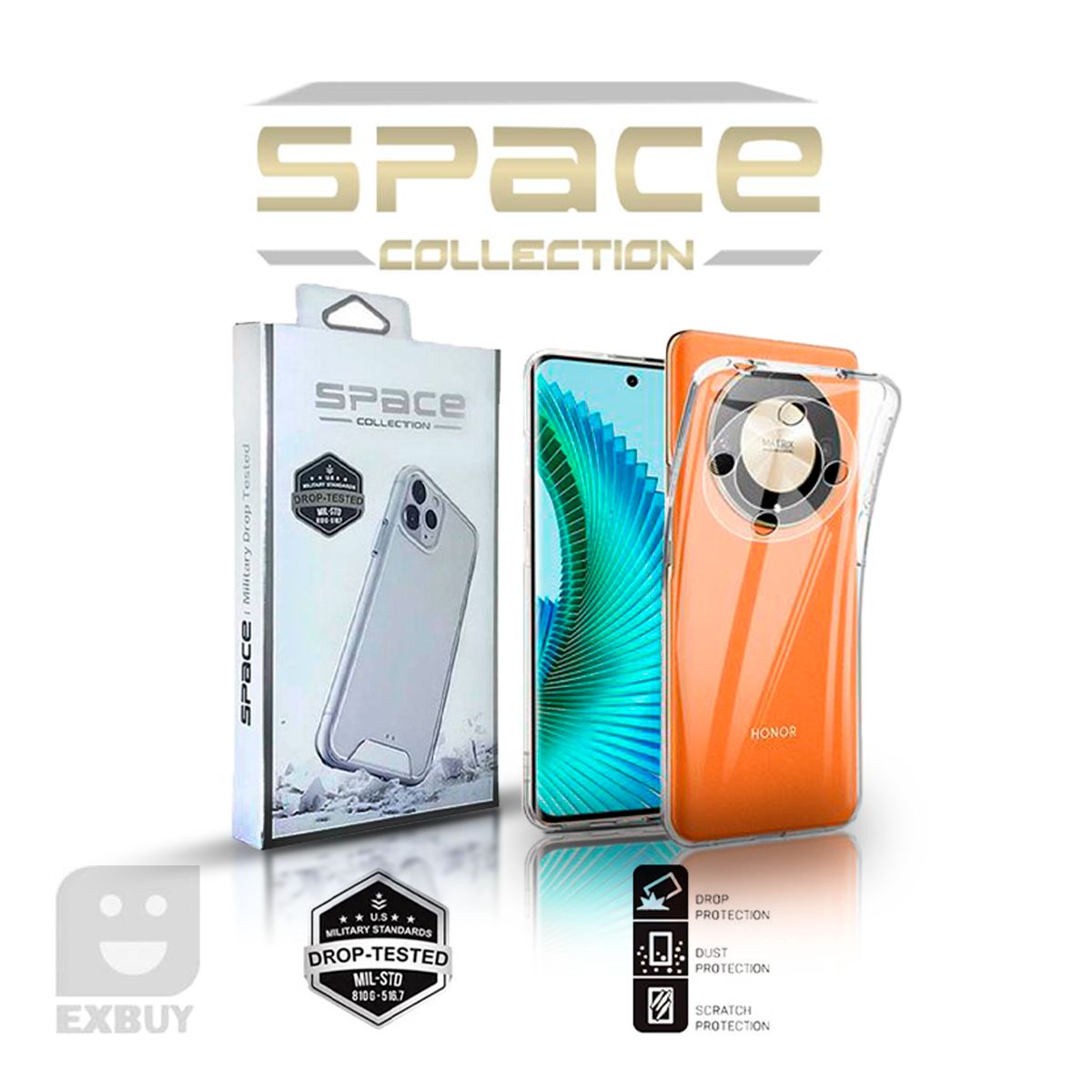 GENERICO - Case Space para Honor Magic Magic 6 Lite