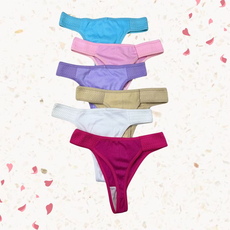 GENERICO - Pack6 Semi hilo Scar