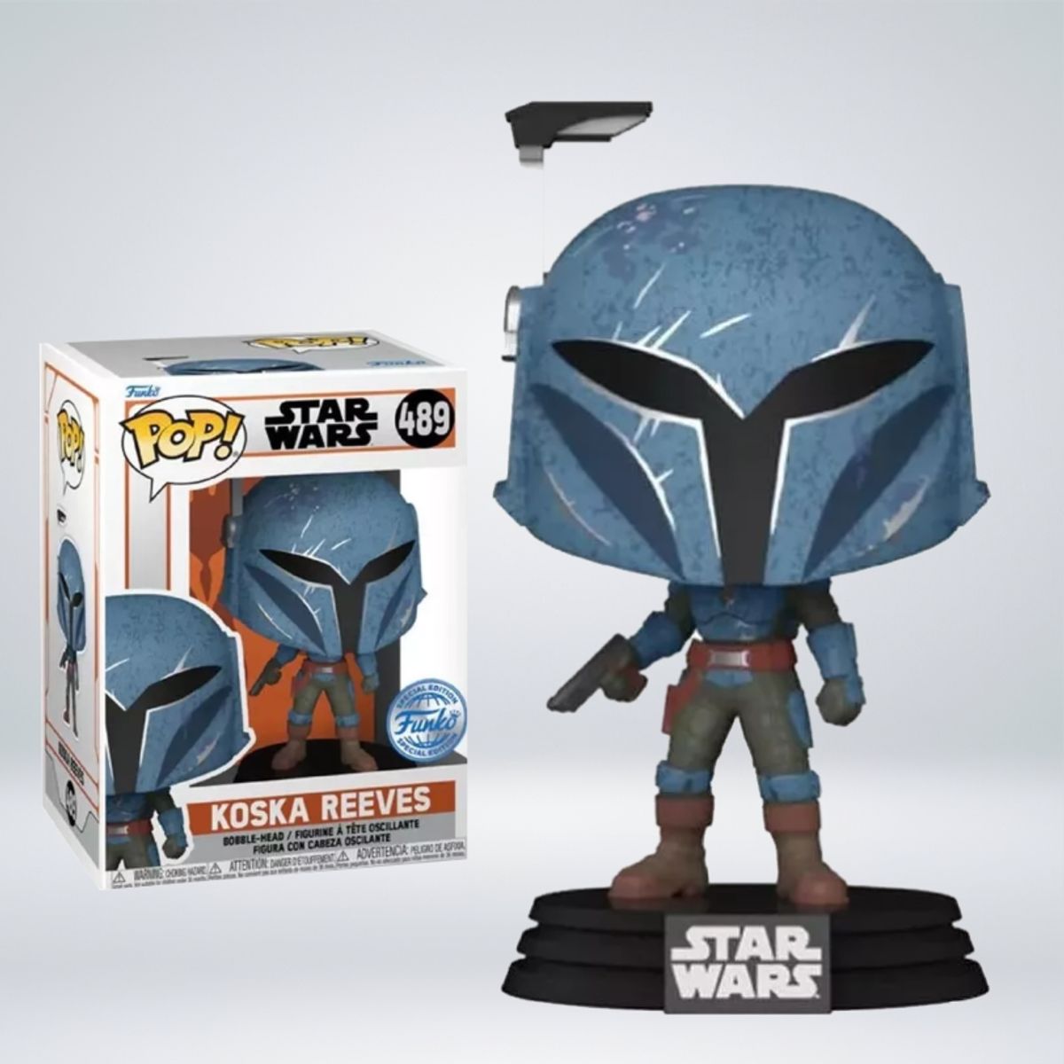 FUNKO - FUNKO POP STAR WARS - MANDALORIAN- KOSKA REEVES