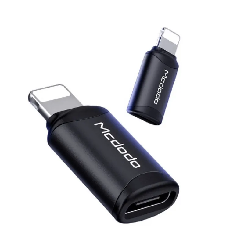 MCDODO - Adaptador Tipo C - Lightning Carga y Datos - OTG Para iPhone