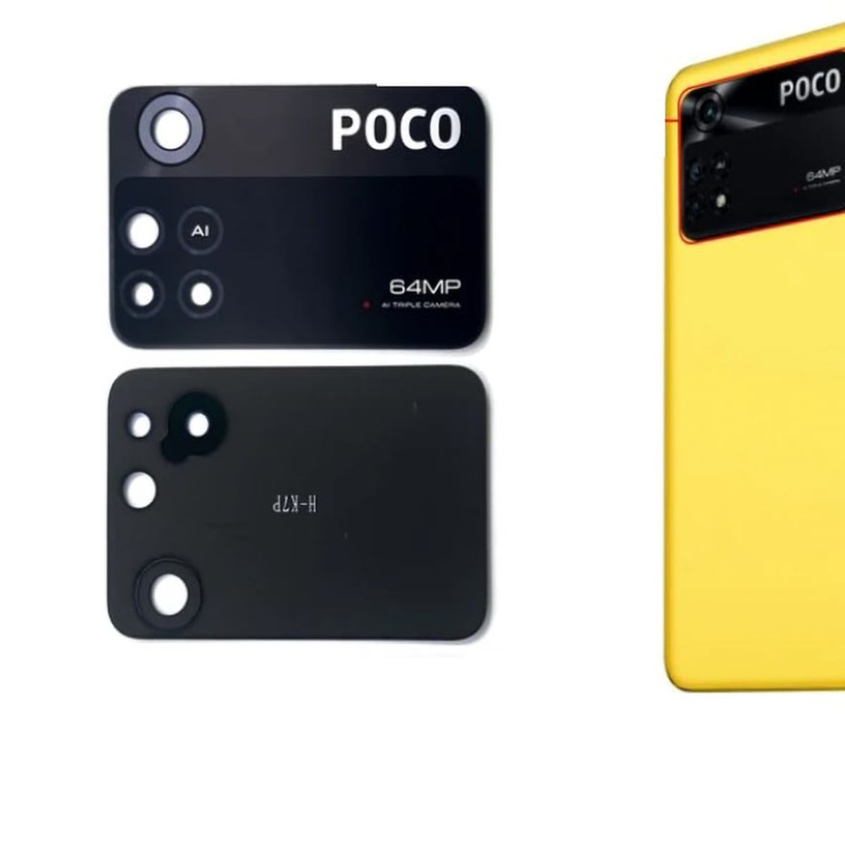 GENERICO - Repuesto lente Vidrio de cámara Pocophone M4 Pro 4G