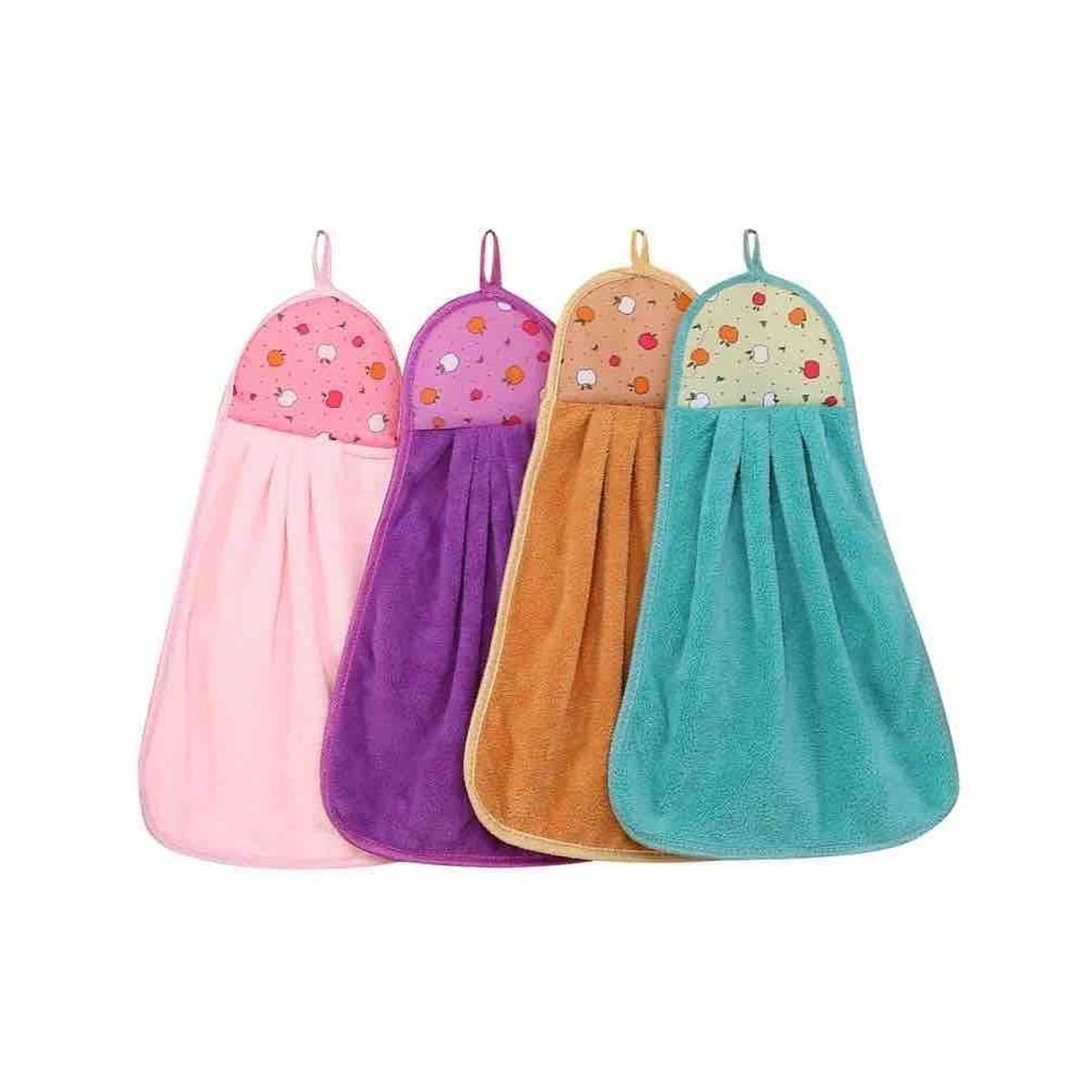 OTTOWARE - Set de 4 Toalla de Mano (colores variados)