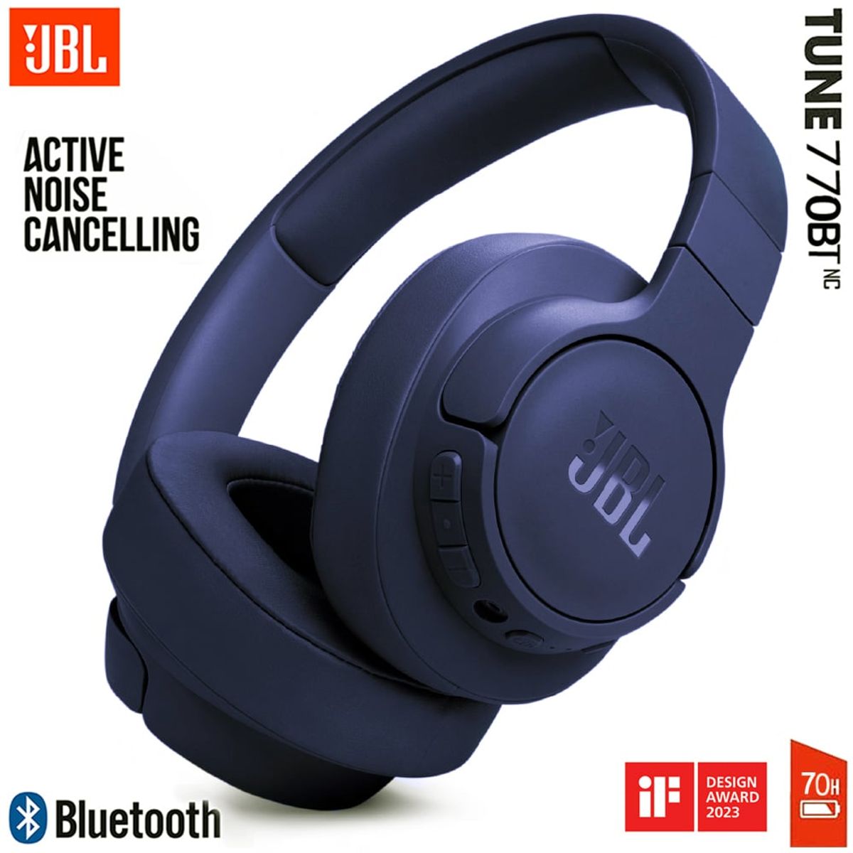 JBL - JBL Tune 770BT NC Audifonos Bluetooth 5.3 Pure Bass Noice Cancelling