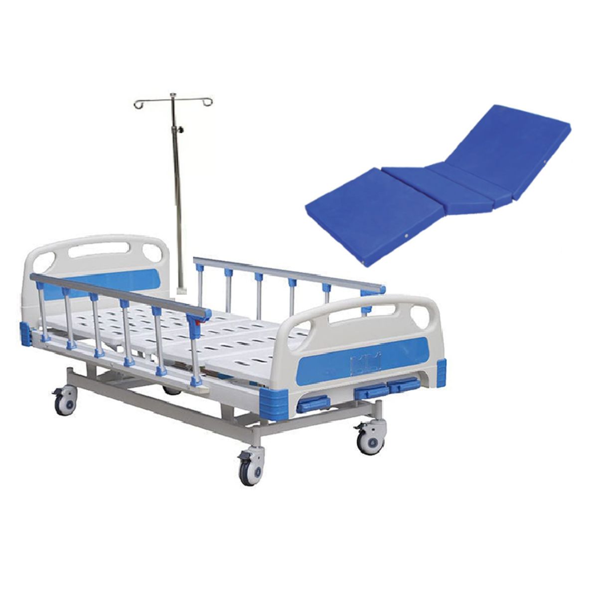 OEM - Cama Clínica Manual 3 Manivelas 3 Posiciones