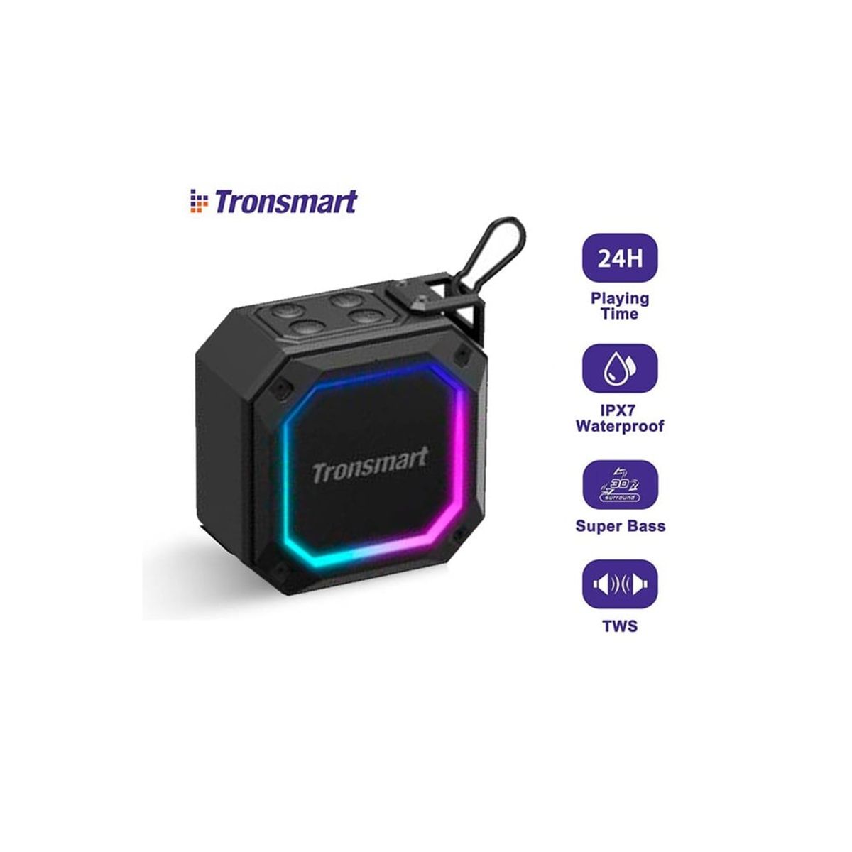 TRONSMART - PARLANTE BLUETOOTH PORTÁTIL TRONSMART ELEMENT GROOVE