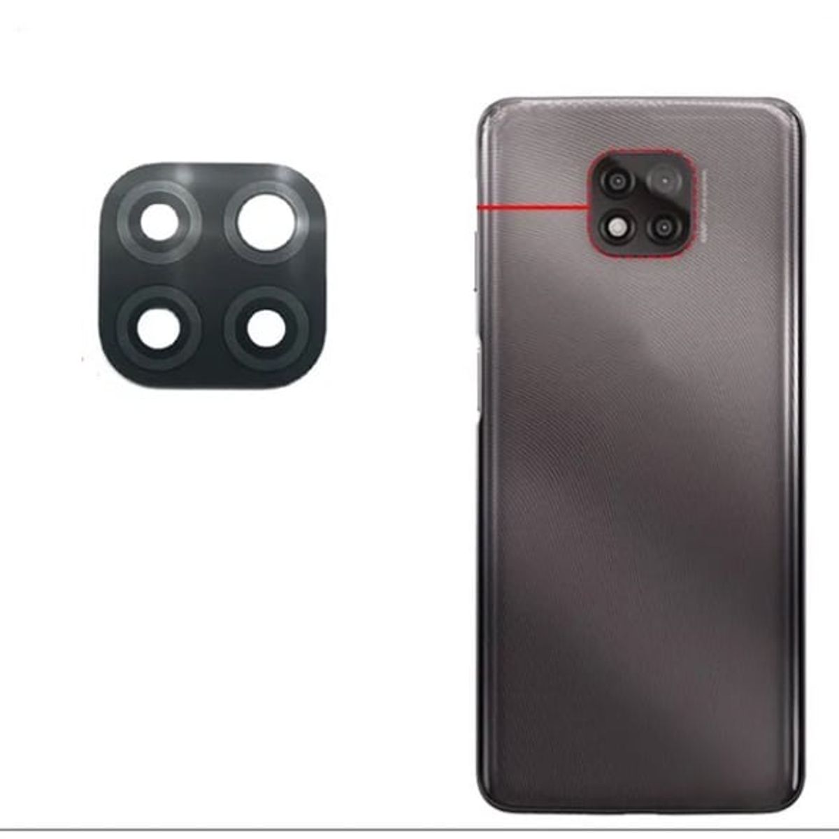 GENERICO - Repuesto lente Vidrio de cámara Motorola G Power 2021
