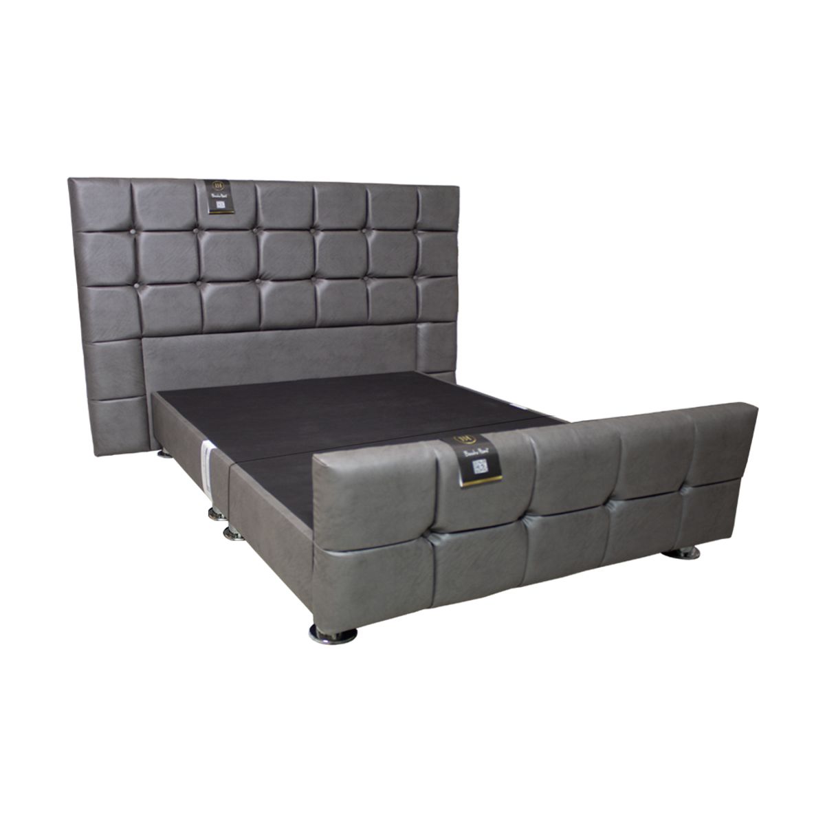 BARAKA HOME - Dormitorio Piecera Dallas Ks - Pranna Plata