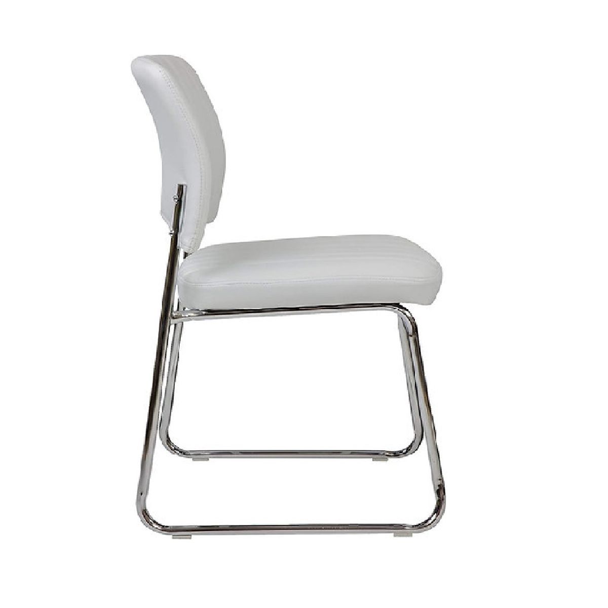 MOBELART - Silla de Oficina Visita Iso PU SR Blanco möbelArt