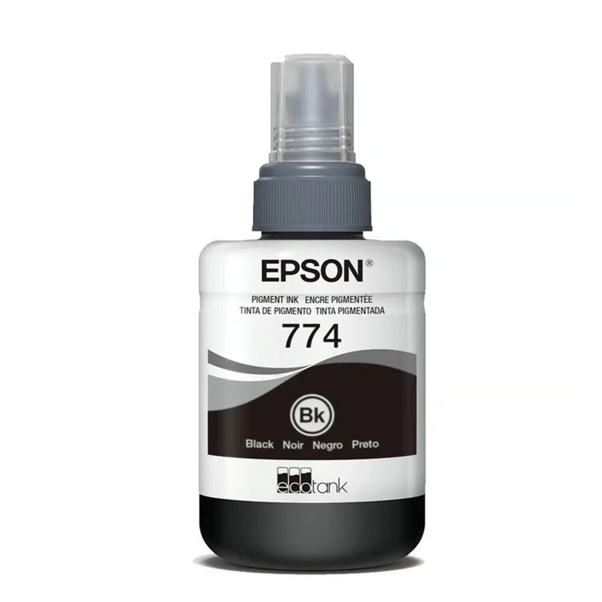 EPSON - Botella de Tinta Epson T774120-AL Negro Original