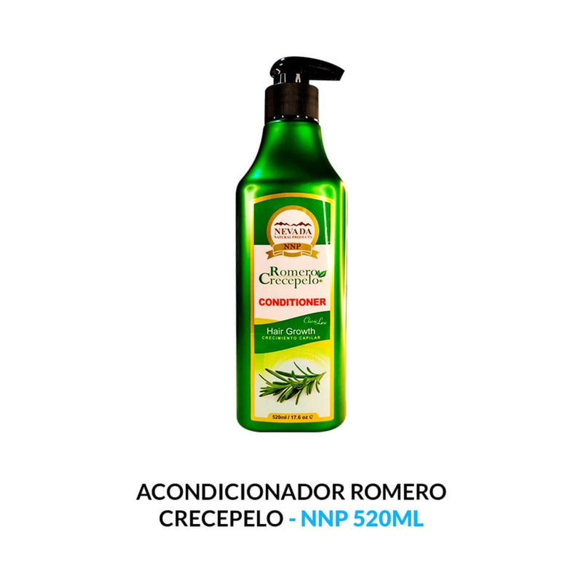 NEVADA NATURAL PRODUCTS - Acondicionador Romero Crecepelo - Nnp 520Ml