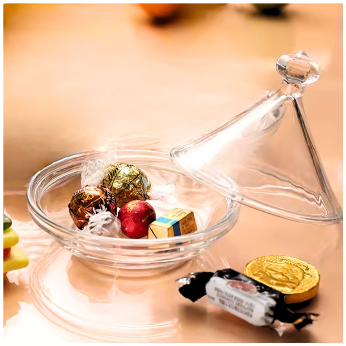 INSPIRA MARKET - Bombonera Caramelera de Vidrio