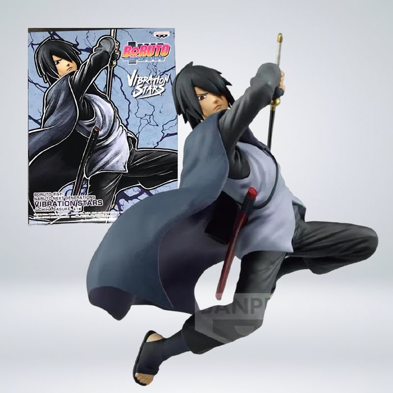 BANPRESTO - FIGURAS BANPRESTO BORUTO - VIBRATION STARS SASUKE UCHIHA