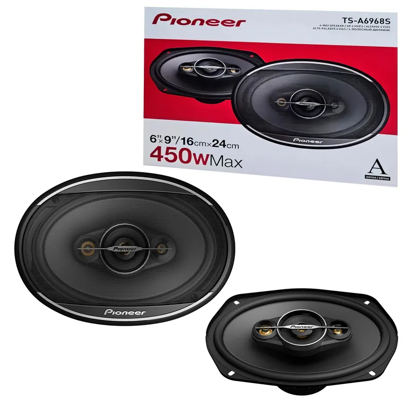 PIONEER - Parlante Pioneer TS-A6968S 4-Vias 450w Ovalado