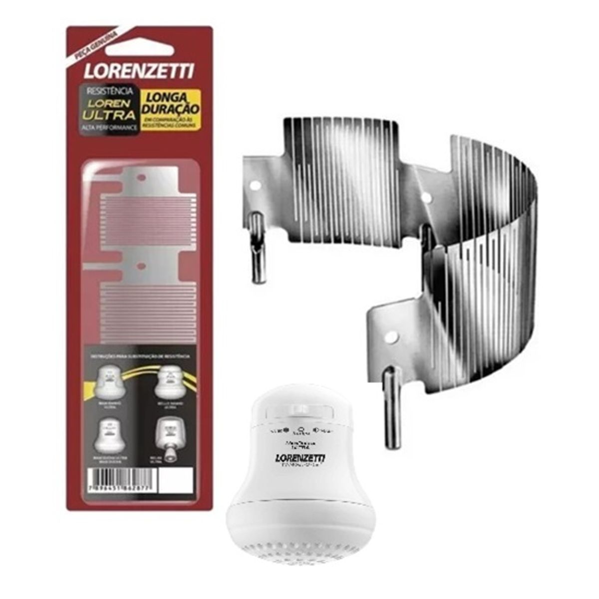 LORENZ - RESISTENCIA TIPO PEINE LORENZETTI  PARA DUCHA 3 TIEMPOS