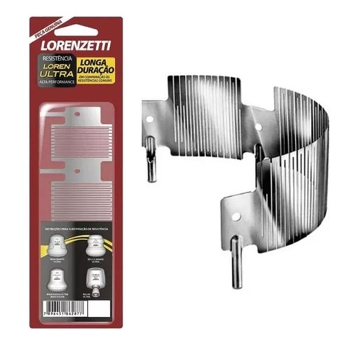 LORENZ - RESISTENCIA TIPO PEINE LORENZETTI  PARA DUCHA 3 TIEMPOS