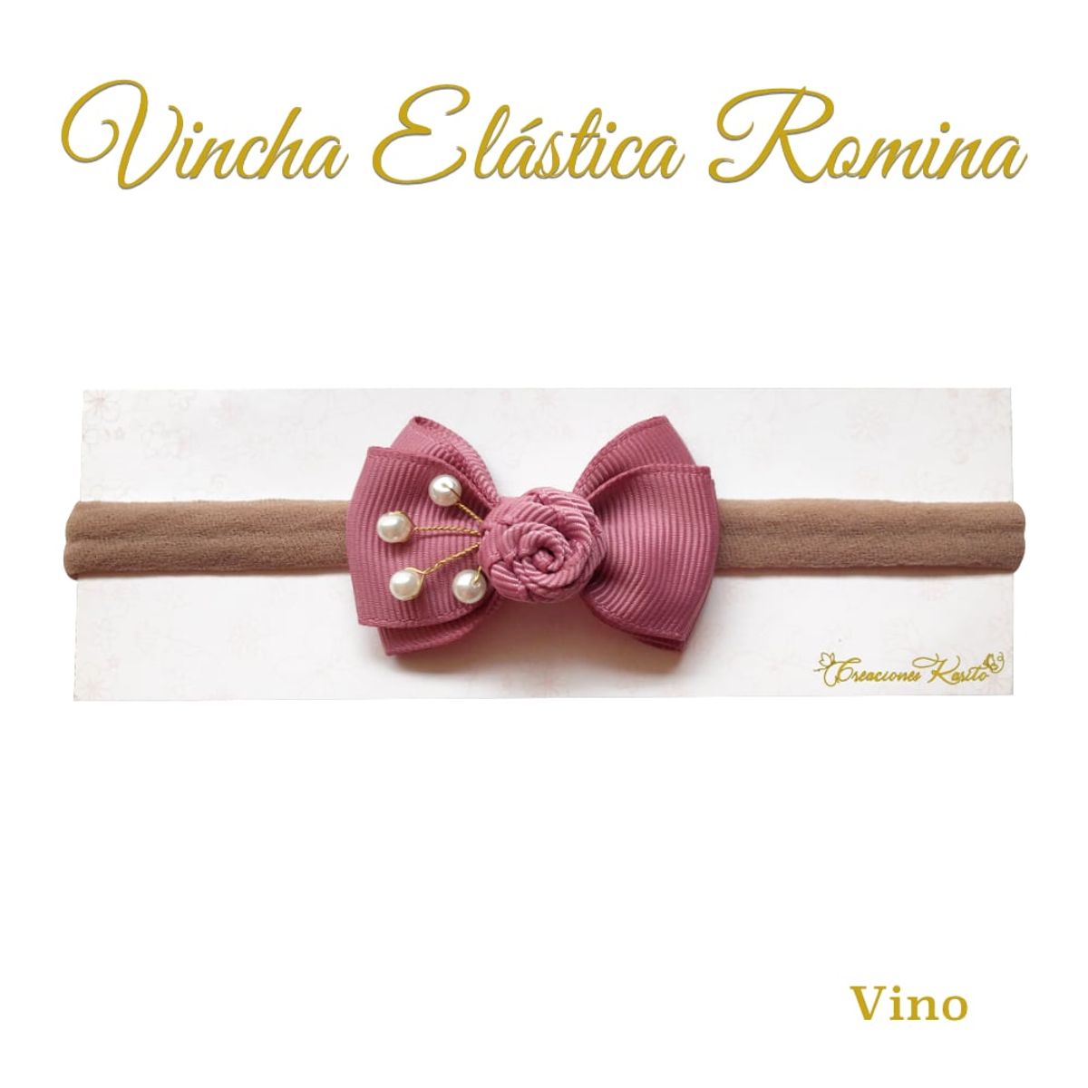 GENERICO - Vincha elástica para bebe