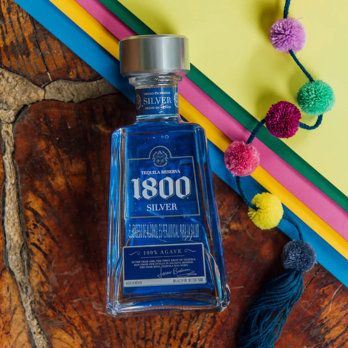 1800 - Pack 6 Unidades Tequila 1800 Silver 750ml
