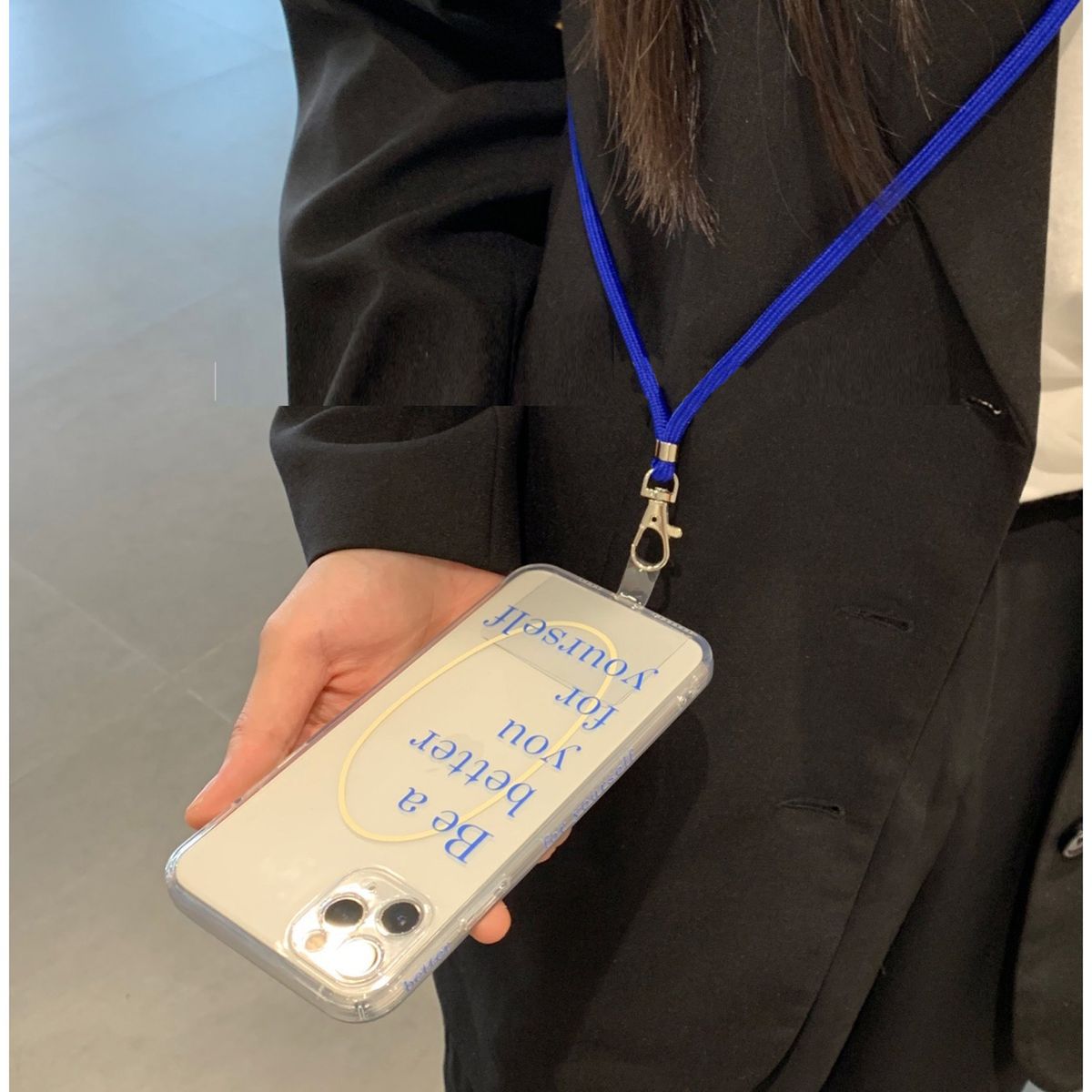 EMALLRINA - Collar Seguridad para Celular Móvil Para Evitar Caídas - Regalo