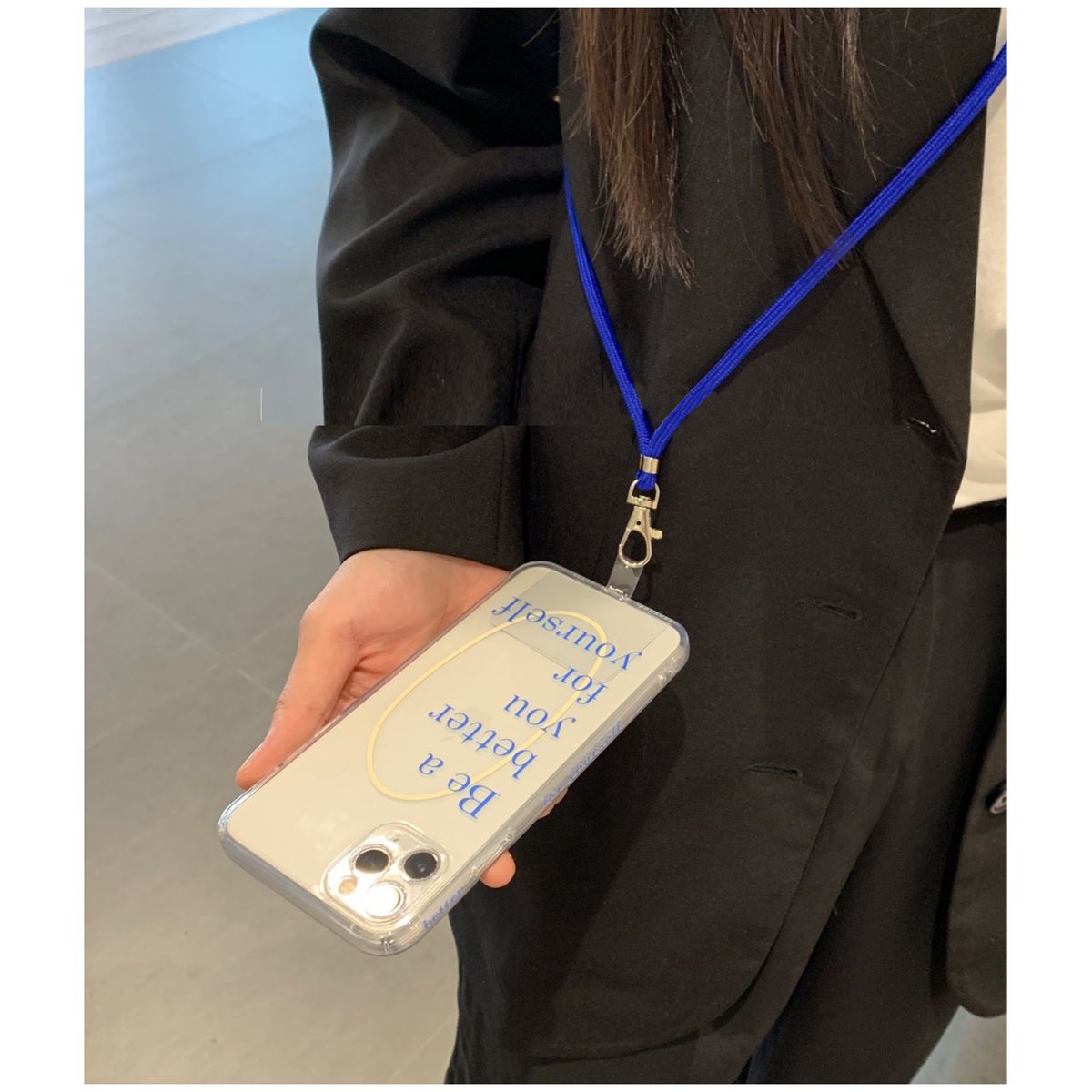 EMALLRINA - Collar Seguridad para Celular Móvil Para Evitar Caídas - Regalo