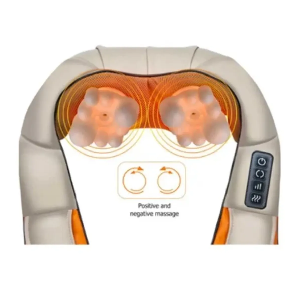 OEM - Masajeador De Cuello Espalda Infrarrojo Shiatsu