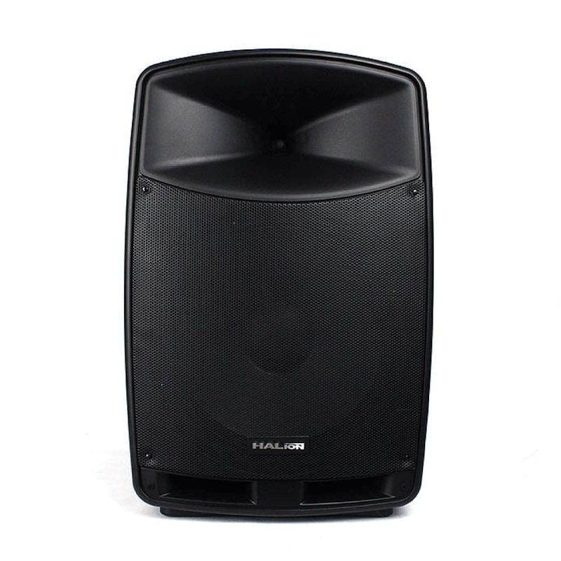 HALION - PARLANTE ACTIVO HALION PHA-15F 15″ 2UHF MIC 16 CANALES BATERIA 3000W