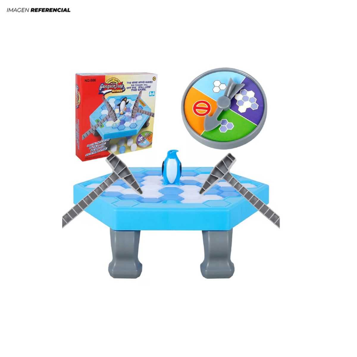 IMPORTADO MC - Juego Didáctico de Mesa Trampa de Pingüinos