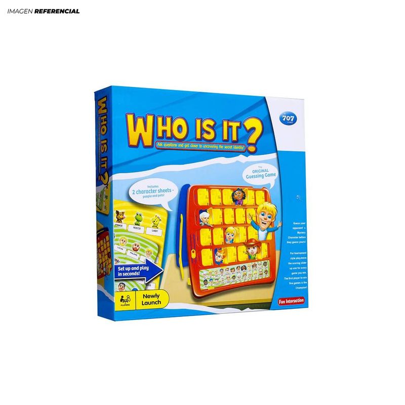 GENERICO - Juego Didáctico de Mesa Adivina Quien