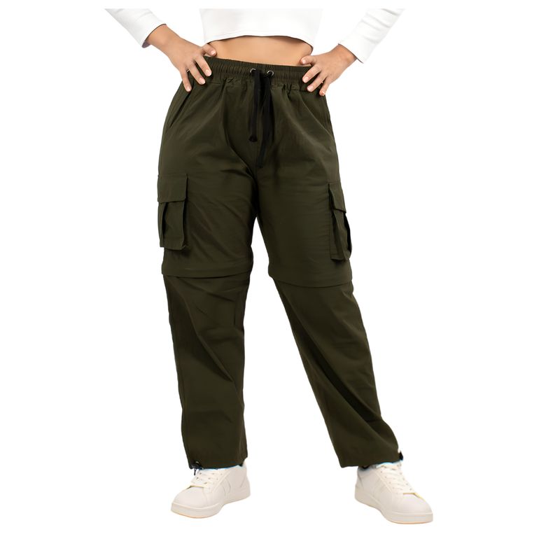 ENKI - Pantalón Convertible 2 en 1 Mujer Enki en Tela Mojada