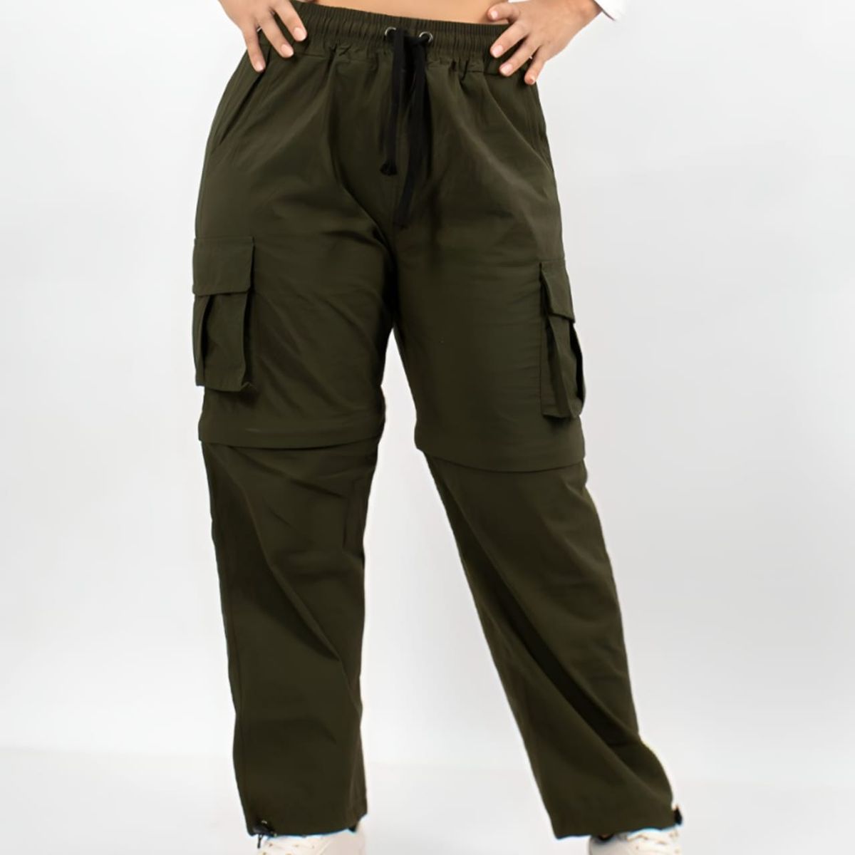 ENKI - Pantalón Convertible 2 en 1 Mujer Enki en Tela Mojada