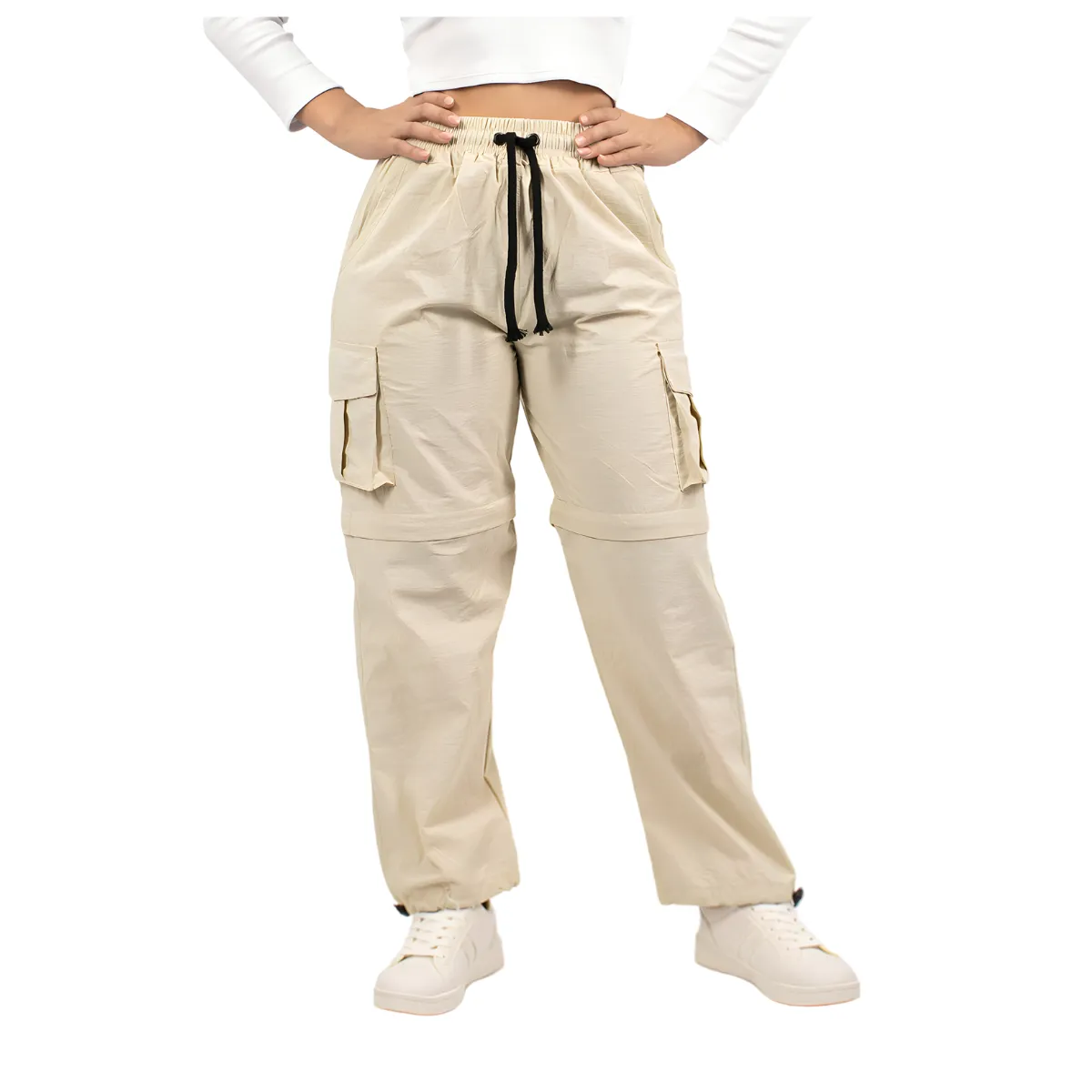 ENKI - Pantalón Convertible 2 en 1 Mujer Enki en Tela Mojada