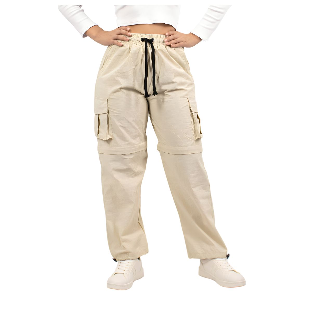 ENKI - Pantalón Convertible 2 en 1 Mujer Enki en Tela Mojada