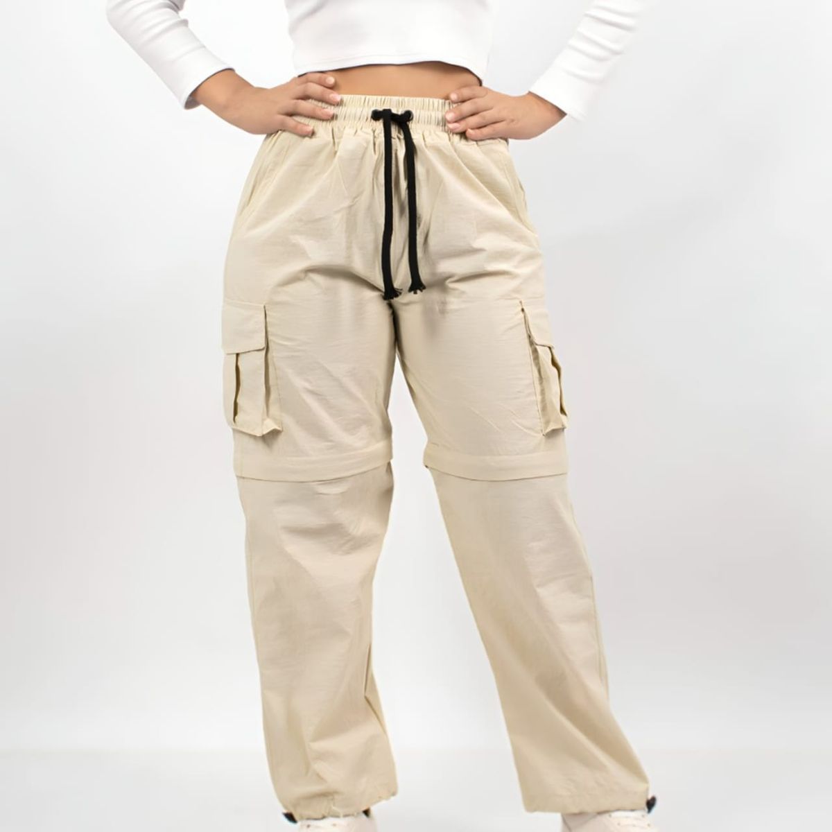 ENKI - Pantalón Convertible 2 en 1 Mujer Enki en Tela Mojada