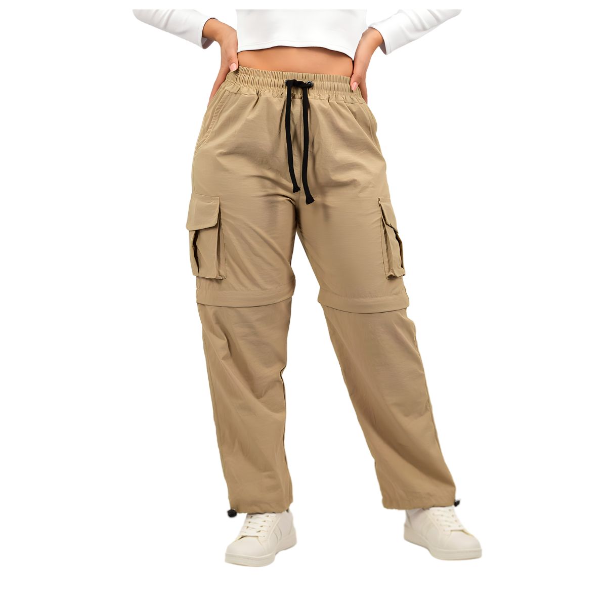 ENKI - Pantalón Convertible 2 en 1 Mujer Enki en Tela Mojada