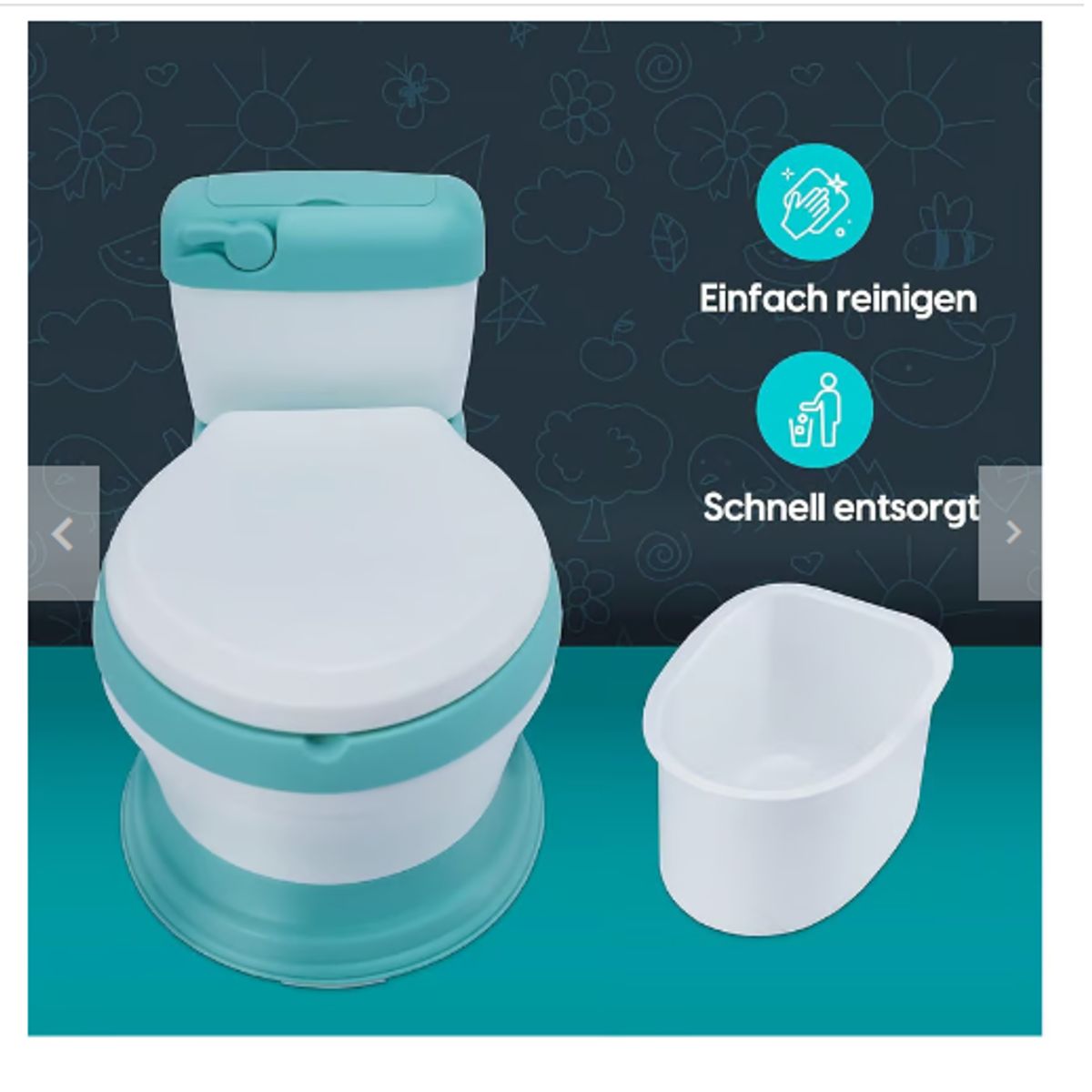 ABS - INODORO DE ENTRENAMIENTO PARA BEBE CELESTE