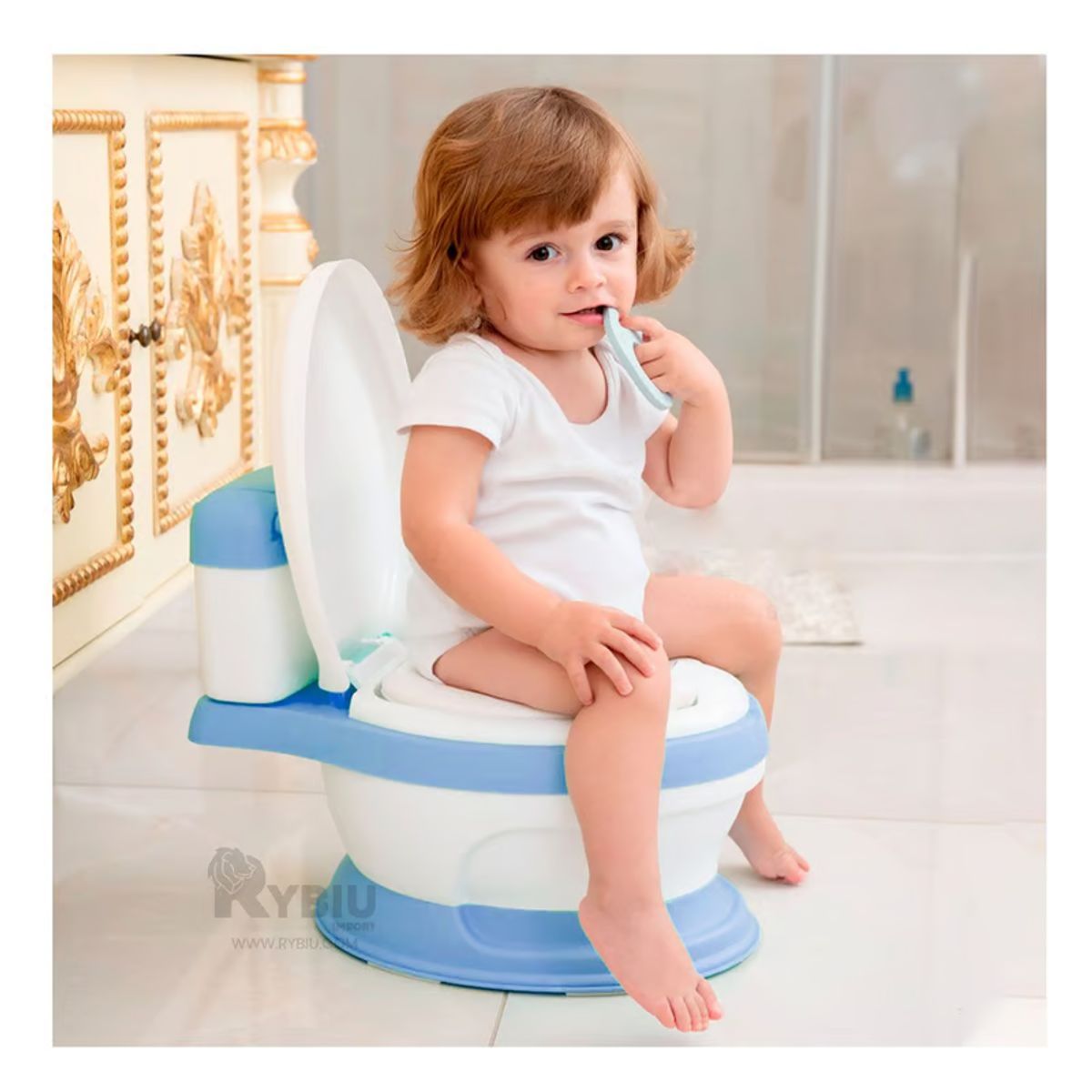 ABS - INODORO DE ENTRENAMIENTO PARA BEBE CELESTE